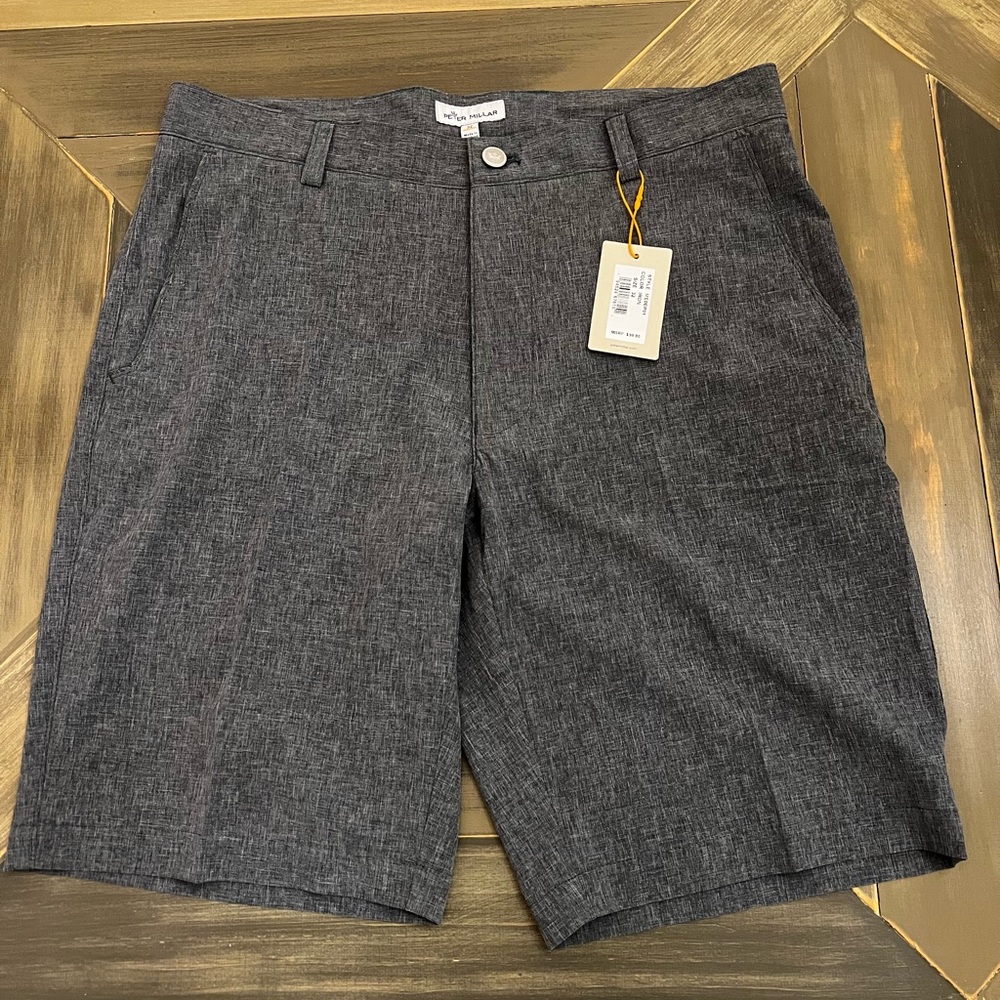 NWT Peter Millar Flat Front Shorts